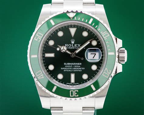 rolex submarine grün|submariner Rolex green price.